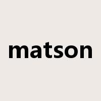 matson是什么意思