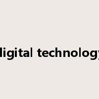 digital technology是什么意思