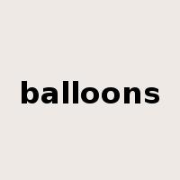 balloons是什么意思