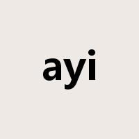 ayi是什么意思
