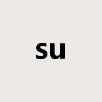 su是什么意思