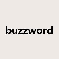 buzzword是什么意思