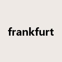 frankfurt是什么意思