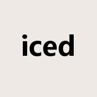 iced是什么意思