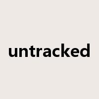 untracked是什么意思