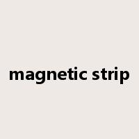 magnetic strip是什么意思