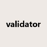 validator是什么意思