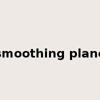 smoothing plane是什么意思