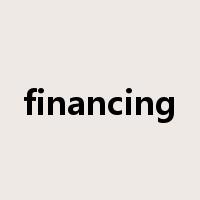 financing是什么意思