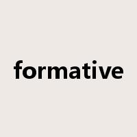 formative是什么意思