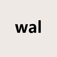 wal是什么意思