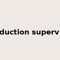 production supervisor是什么意思