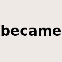became是什么意思