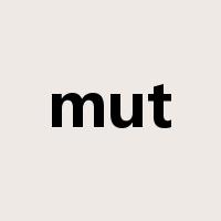 mut是什么意思