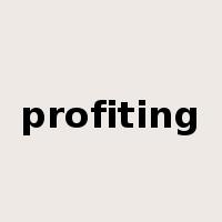 profiting是什么意思