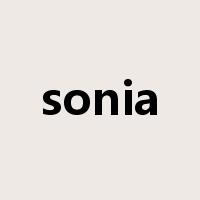 sonia是什么意思