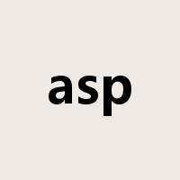 asp是什么意思