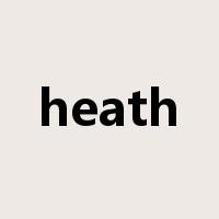heath是什么意思