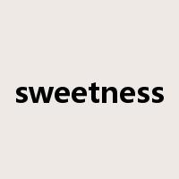 sweetness是什么意思