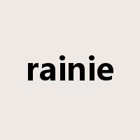 rainie是什么意思