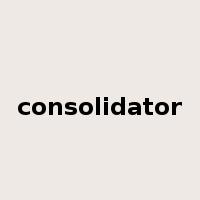 consolidator是什么意思
