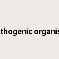 pathogenic organism是什么意思
