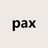 pax是什么意思