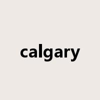 calgary是什么意思
