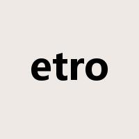 etro是什么意思