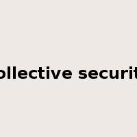 collective security是什么意思