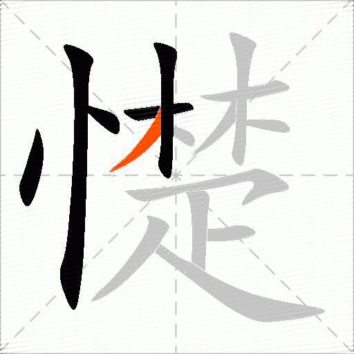 憷