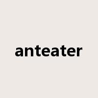 anteater是什么意思