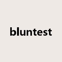 bluntest是什么意思
