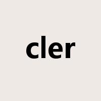cler是什么意思
