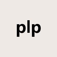 plp是什么意思