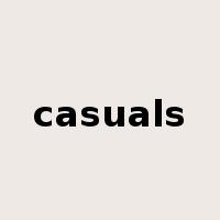 casuals是什么意思