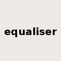 equaliser是什么意思