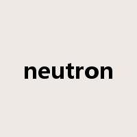 neutron是什么意思