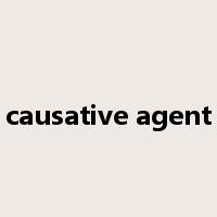 causative agent是什么意思
