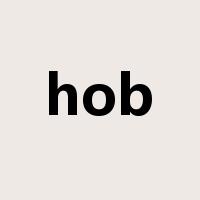 hob是什么意思
