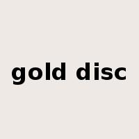 gold disc是什么意思
