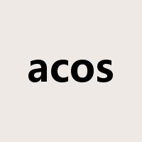 acos是什么意思