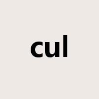 cul是什么意思
