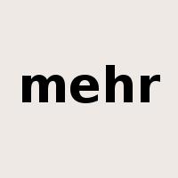 mehr是什么意思