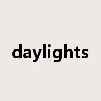 daylights是什么意思