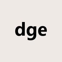 dge是什么意思