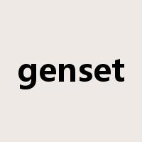 genset是什么意思