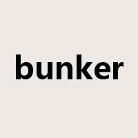 bunker是什么意思