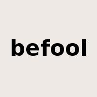 befool是什么意思