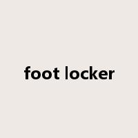foot locker是什么意思